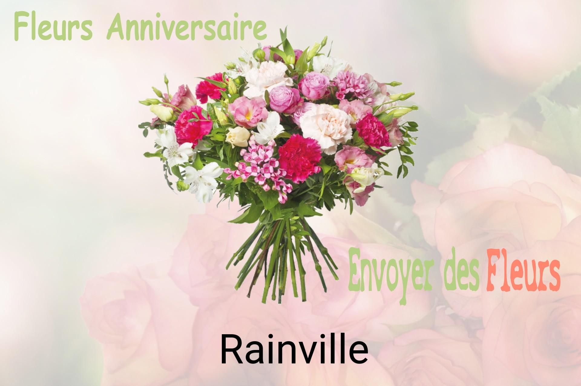 Bouquet de fleurs d’anniversaire livré à Rainville